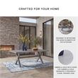 Signature Design by Ashley Gale Limestone Outdoor Dining Table