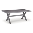 Signature Design by Ashley Gale Limestone Outdoor Dining Table