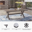 Signature Design by Ashley Gale Limestone Outdoor Coffee Table