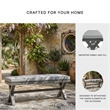 Signature Design by Ashley Inlet Nettle Outdoor Bench with Cushion
