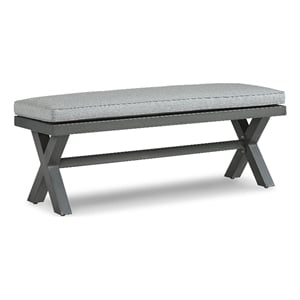 Signature Design by Ashley Inlet Nettle Outdoor Bench with Cushion
