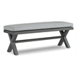 Signature Design by Ashley Inlet Nettle Outdoor Bench with Cushion
