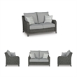 Signature Design by Ashley Inlet Nettle Outdoor Loveseat with Cushion