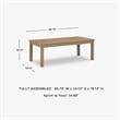 Signature Design by Ashley Myrtle Shore Outdoor Coffee Table