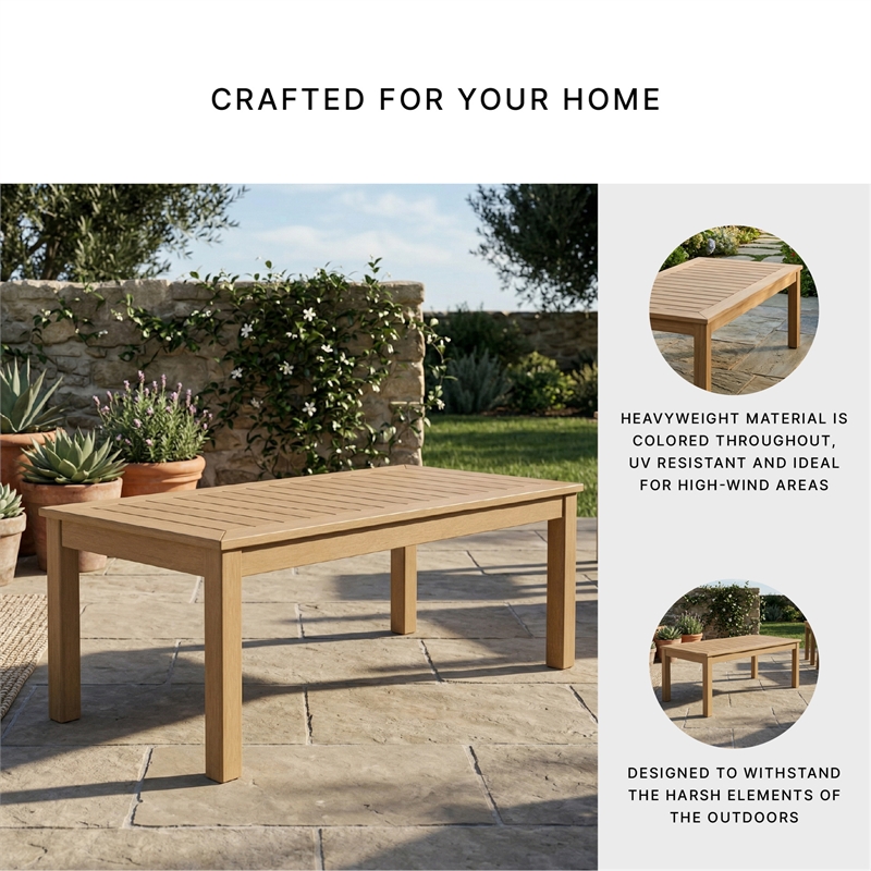 Signature Design by Ashley Myrtle Shore Outdoor Coffee Table
