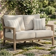 Signature Design by Ashley Myrtle Shore Outdoor Loveseat with Cushion