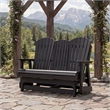 Signature Design by Ashley Lapis Rain Outdoor Glider Loveseat