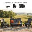 Signature Design by Ashley Lapis Rain Outdoor Glider Loveseat