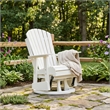 Signature Design by Ashley Lapis Rain Outdoor Swivel Glider Chair