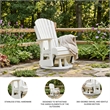 Signature Design by Ashley Lapis Rain Outdoor Swivel Glider Chair