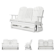 Signature Design by Ashley Lapis Rain Outdoor Glider Loveseat