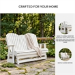 Signature Design by Ashley Lapis Rain Outdoor Glider Loveseat