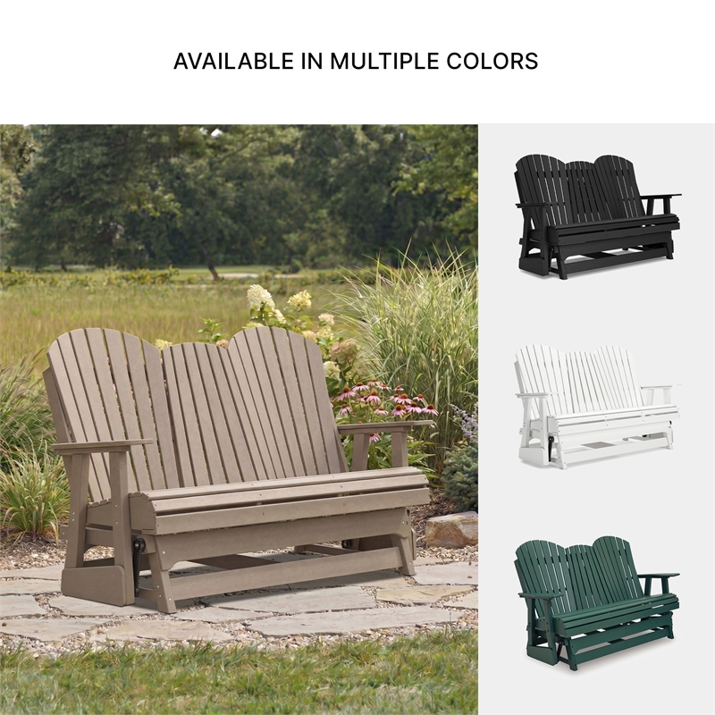 Signature Design by Ashley Lapis Rain Outdoor Glider Loveseat