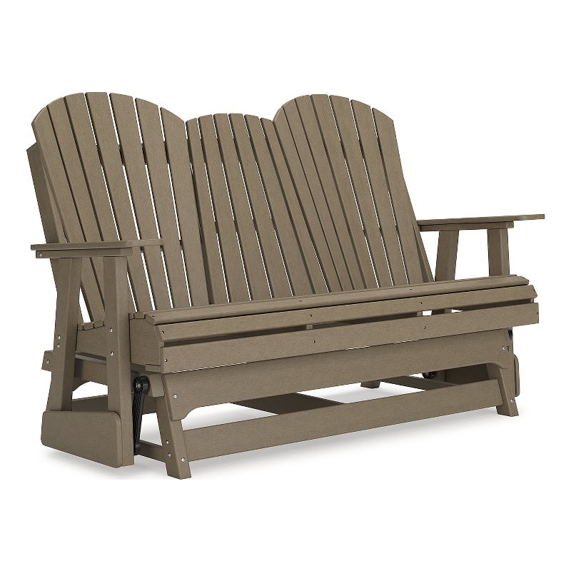 Signature Design by Ashley Lapis Rain Outdoor Glider Loveseat