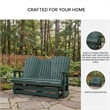 Signature Design by Ashley Lapis Rain Outdoor Loveseat Glider