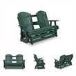 Signature Design by Ashley Lapis Rain Outdoor Loveseat Glider