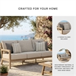 Signature Design by Ashley Myrtle Shore Outdoor Sofa with Cushion
