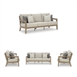 Signature Design by Ashley Myrtle Shore Outdoor Sofa with Cushion