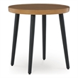 Signature Design by Ashley Needle Snow Outdoor End Table