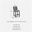 Signature Design by Ashley Bayou Clay Outdoor Bar Stool (Set of 2)