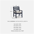 Signature Design by Ashley Bayou Clay Outdoor Arm Chair with Cushion (Set of 2)