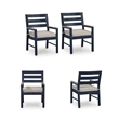 Signature Design by Ashley Bayou Clay Outdoor Arm Chair with Cushion (Set of 2)