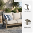 Signature Design by Ashley Fescue Lagoon Outdoor Sofa with Cushion