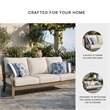Signature Design by Ashley Fescue Lagoon Outdoor Sofa with Cushion