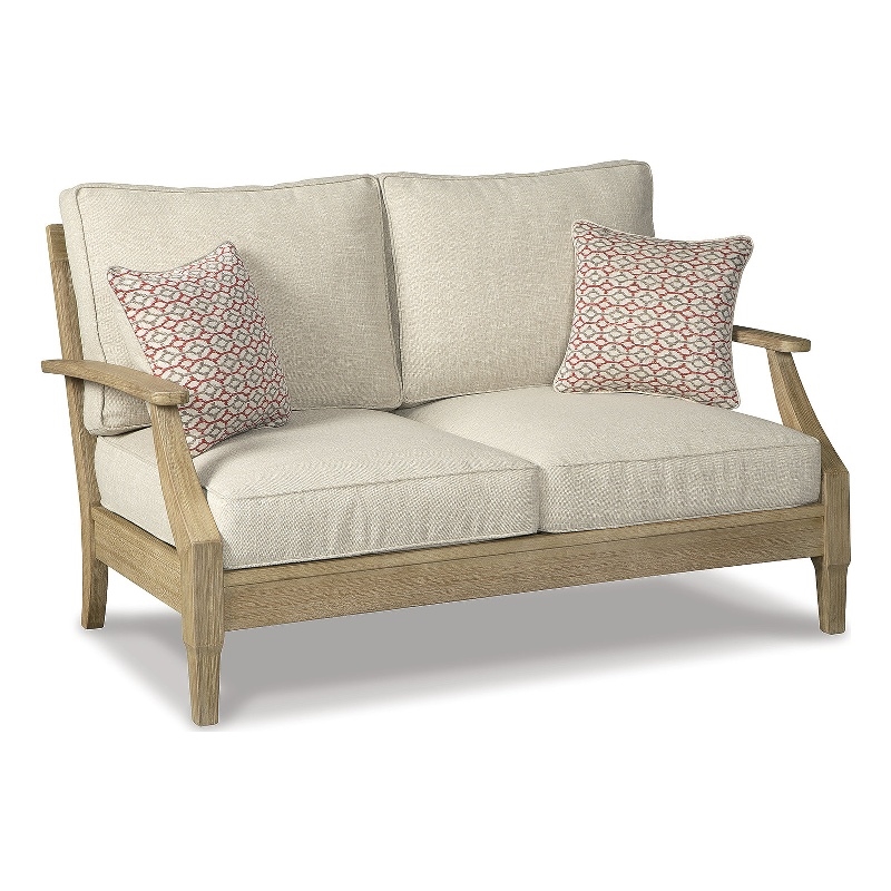 Signature Design by Ashley Filament Lattice Loveseat with Cushion