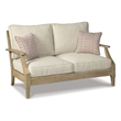 Signature Design by Ashley Filament Lattice Loveseat with Cushion