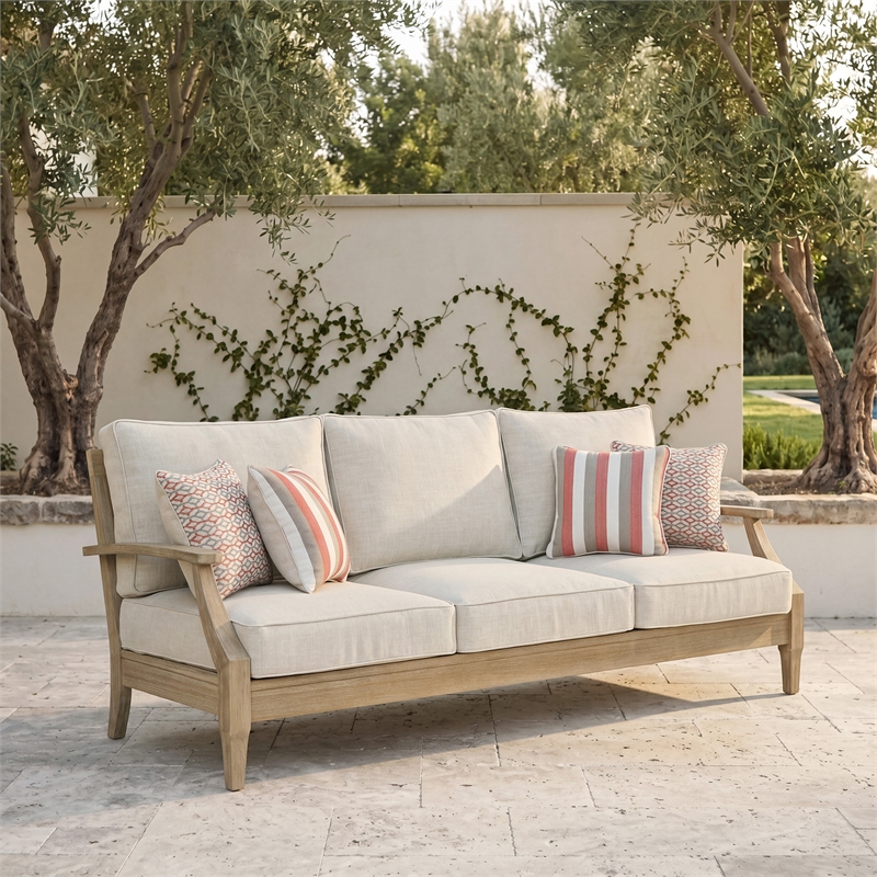 Signature Design by Ashley Filament Lattice Sofa with Cushion
