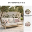 Signature Design by Ashley Filament Lattice Sofa with Cushion
