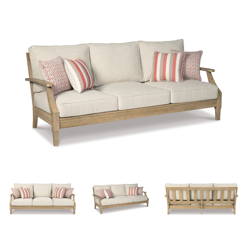 Signature Design by Ashley Filament Lattice Sofa with Cushion