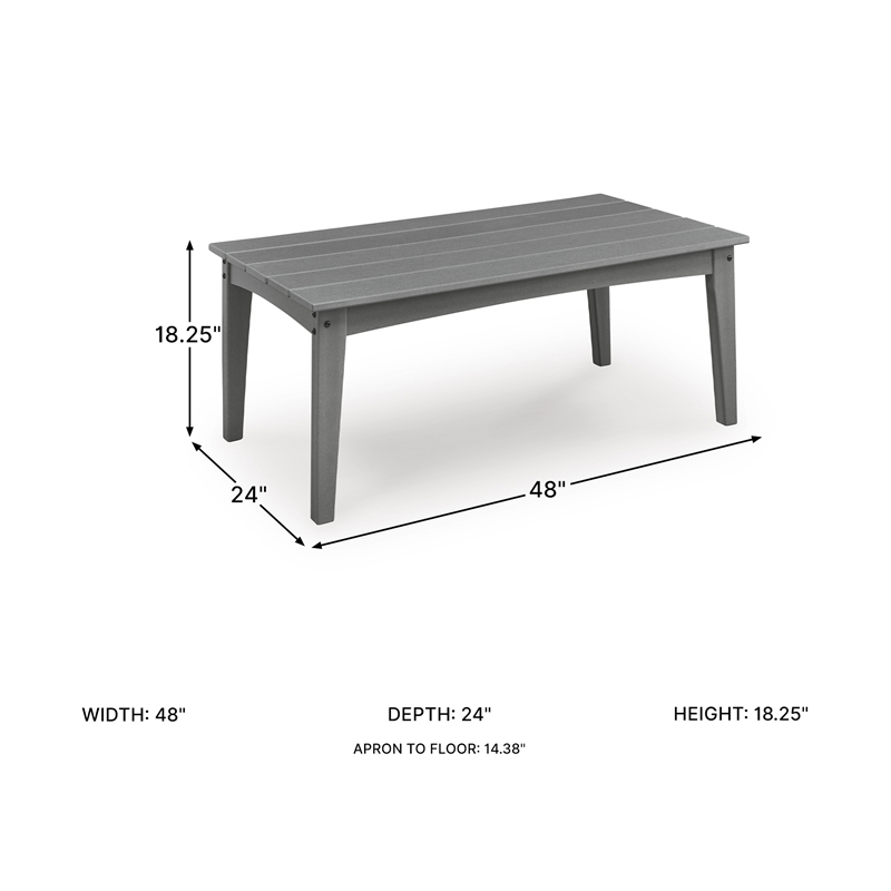 Signature Design by Ashley Birch Creek Outdoor Coffee Table
