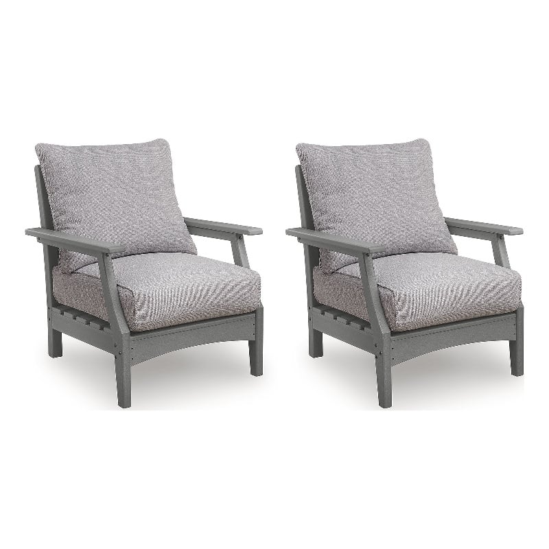 Signature Design by Ashley Birch Creek Outdoor Lounge Chair with Cushion