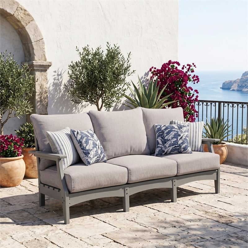 Signature Design by Ashley Birch Creek Outdoor Sofa with Cushion