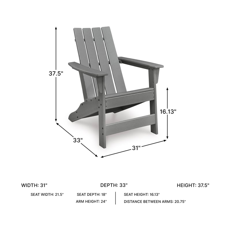 Signature Design by Ashley Birch Creek Adirondack Chair