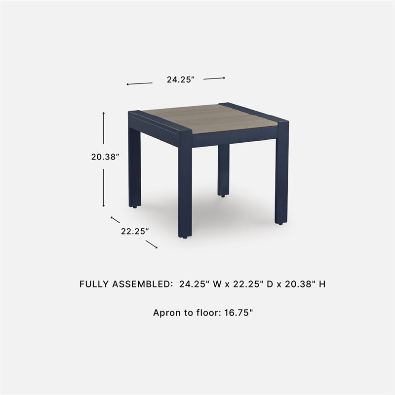 Signature Design by Ashley Bayou Clay Outdoor End Table