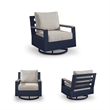 Signature Design by Ashley Bayou Clay Outdoor Swivel Glider Chair with Cushion