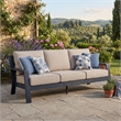 Signature Design by Ashley Bayou Clay Outdoor Sofa with Cushion