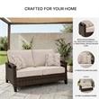 Signature Design by Ashley Pinecone Vale Outdoor Loveseat with Cushion