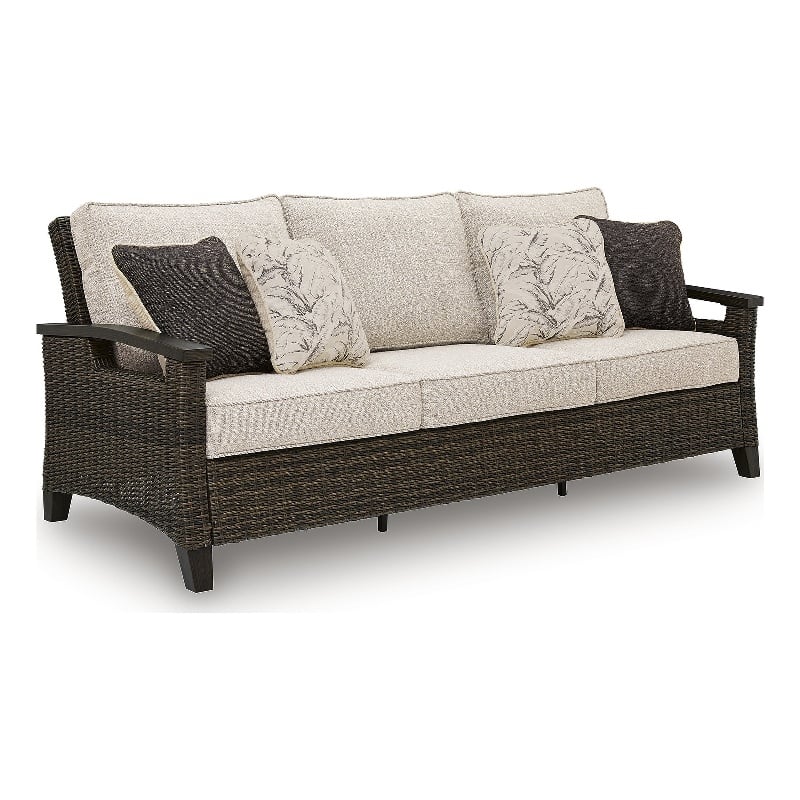 Signature Design by Ashley Pinecone Vale Outdoor Sofa with Cushion