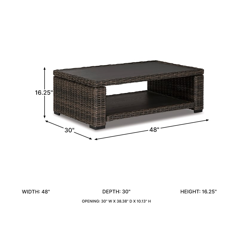 Signature Design by Ashley Cormorant Hollow Coffee Table