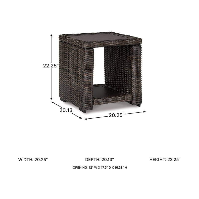 Signature Design by Ashley Cormorant Hollow End Table