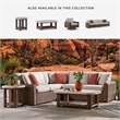 Signature Design by Ashley Osprey Swell Outdoor Swivel Lounge Chair