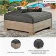 Signature Design by Ashley Tempest Petrichor Outdoor Ottoman with Cushion