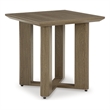 Signature Design by Ashley Pampas Thistle Outdoor End Table