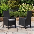 Signature Design by Ashley Isopleth Outdoor Arm Chair with Cushion (Set of 2)