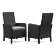 Signature Design by Ashley Isopleth Outdoor Arm Chair with Cushion (Set of 2)
