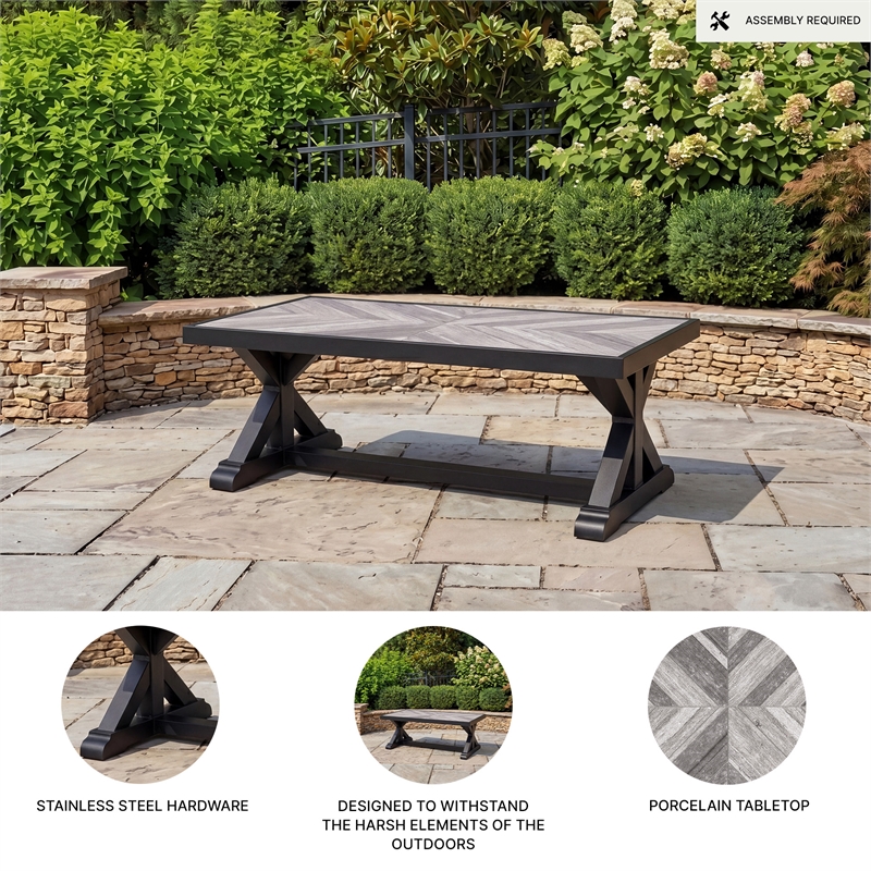 Signature Design by Ashley Isopleth Outdoor Coffee Table